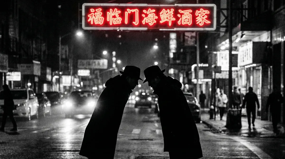爱拼会赢 电视剧 头版头条：深夜密会现场